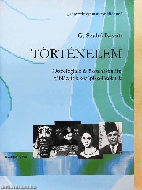 Történelem - Összefoglaló és összehasonlító táblázatok a középiskolásoknak a történelem gyors és könnyű tanulásához