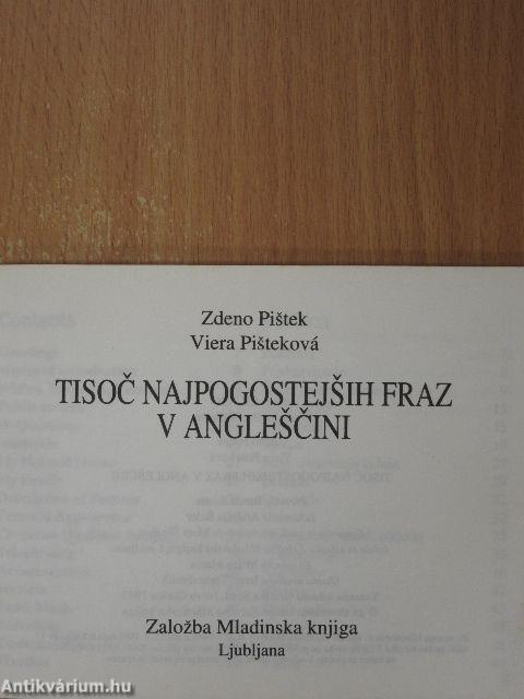 Tisoc najpogostejsih fraz v anglescini