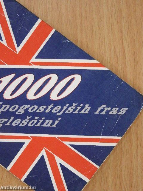 Tisoc najpogostejsih fraz v anglescini