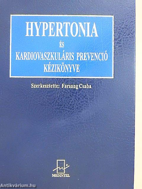 A hypertonia és kardiovaszkuláris prevenció kézikönyve