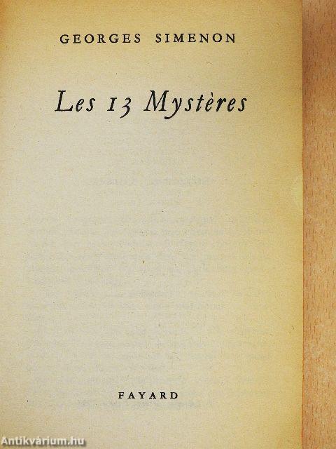 Les 13 Mystéres