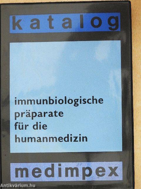 Immunbiologische präparate für die humanmedizin
