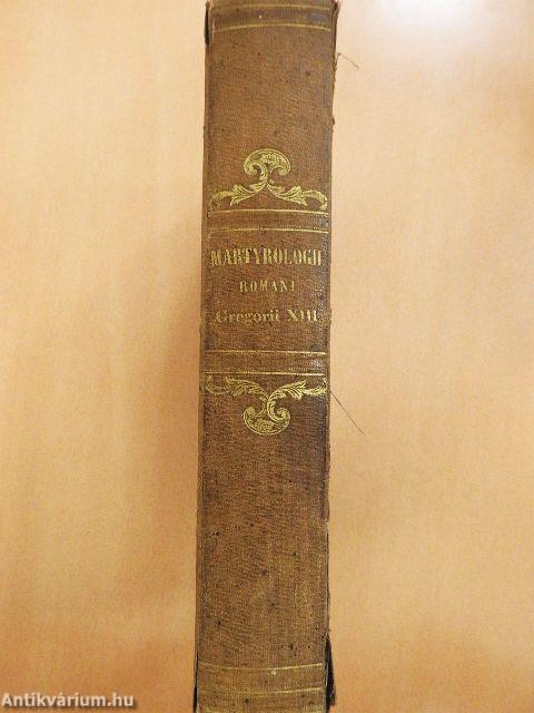 Martyrologii Romani Gregorii XIII.