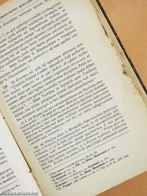 De Vera Religione, de Ecclesia, de Fontibus Revelationis