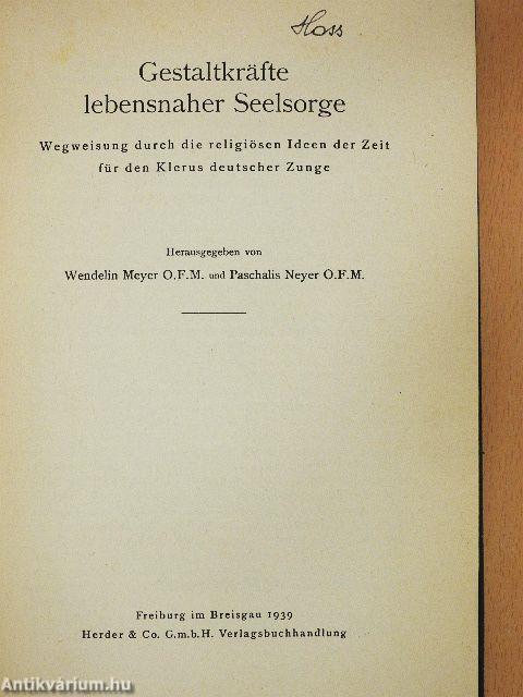 Gestaltkräfte lebensnaher Seelsorge