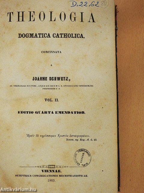 Theologia Dogmatica Catholica II.