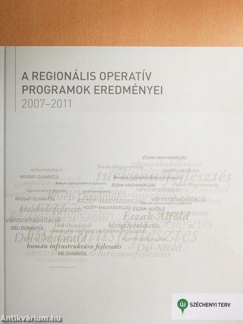 A regionális operatív programok eredményei 
