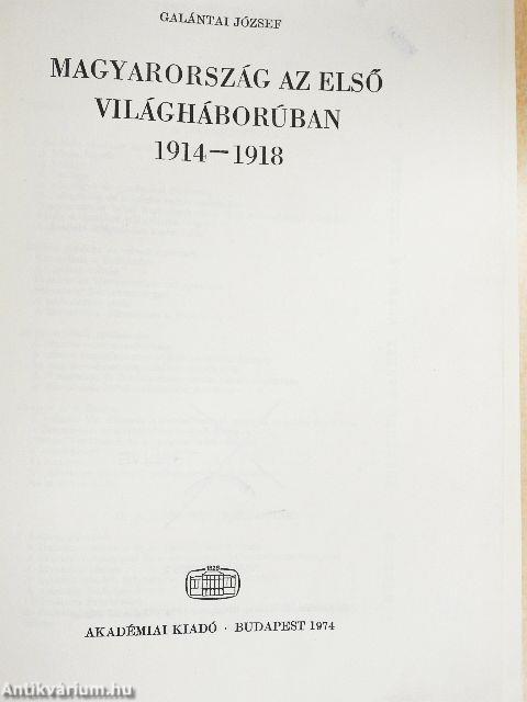 Magyarország az első világháborúban