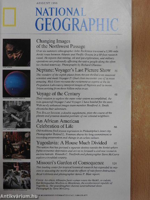 National Geographic August 1990