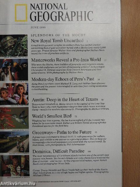 National Geographic June 1990