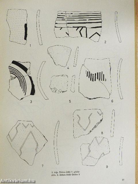 Az alföldi vonaldíszes kerámia fiatal szakaszának leletei Békés megyében