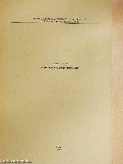 Arcos edényfedő Battonyáról