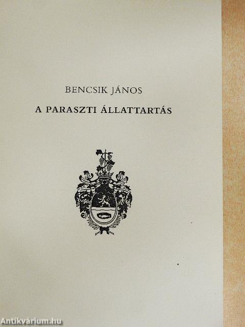 A paraszti állattartás