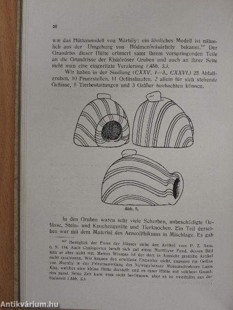 Das Tisza-, Maros-, Kőrös-Gebiet bis zur entwicklung der bronzezeit