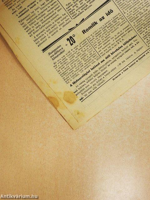 8 Órai Ujság 1938. október 12.