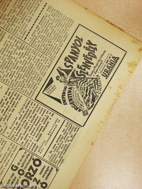 8 Órai Ujság 1938. október 12.