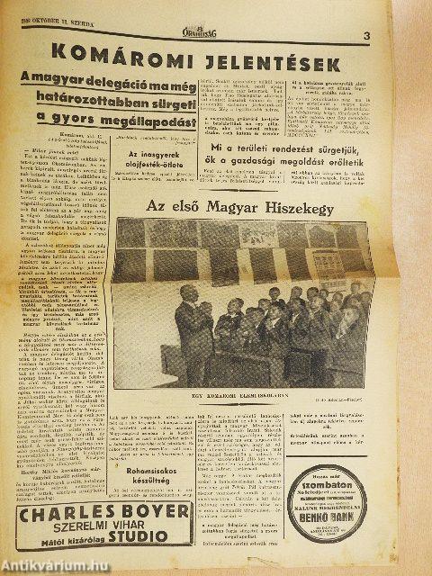 8 Órai Ujság 1938. október 12.