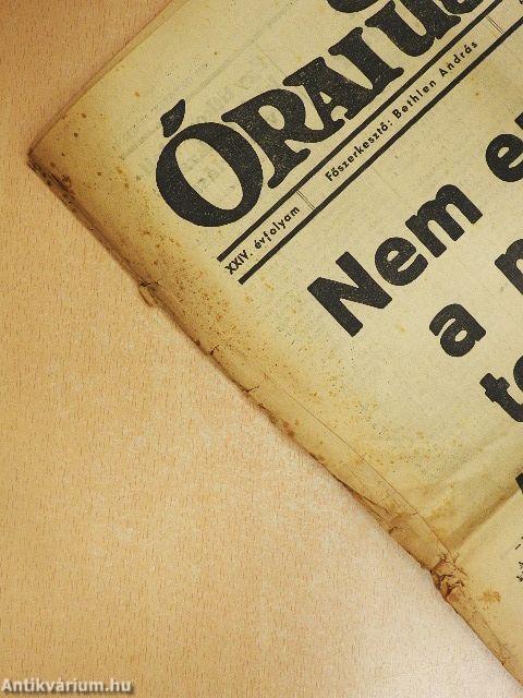 8 Órai Ujság 1938. október 25.
