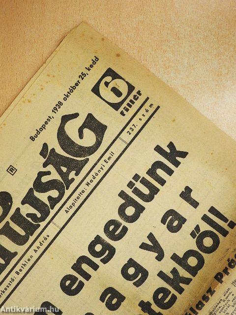 8 Órai Ujság 1938. október 25.