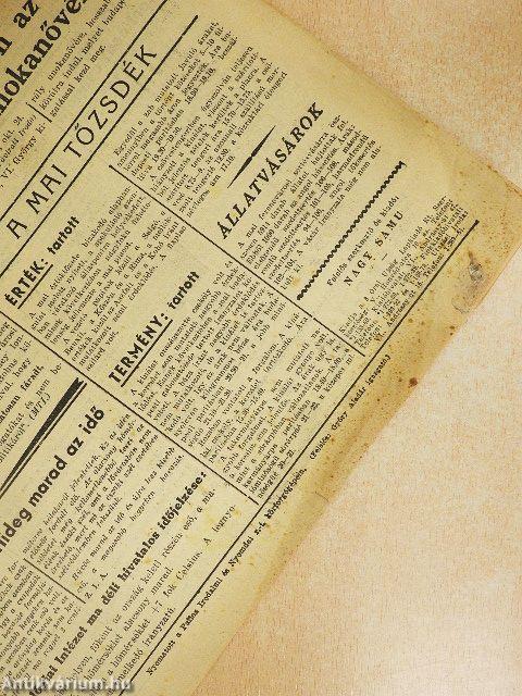 8 Órai Ujság 1938. október 25.