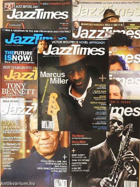 JazzTimes 2008, 2012 (vegyes számok) (10db)