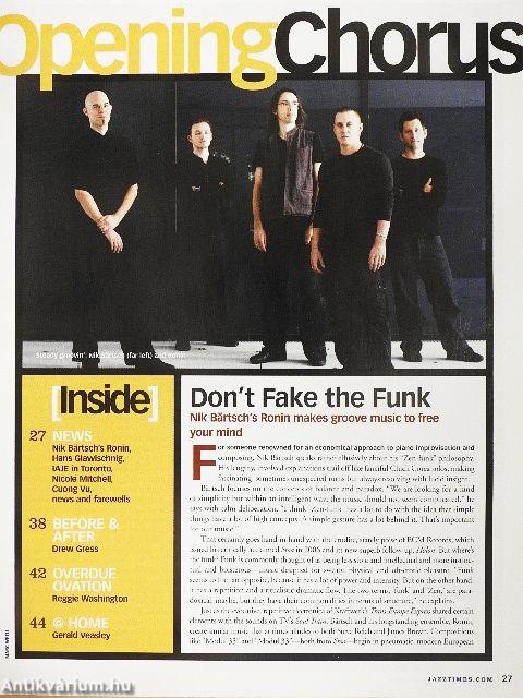 JazzTimes 2008, 2012 (vegyes számok) (10db)