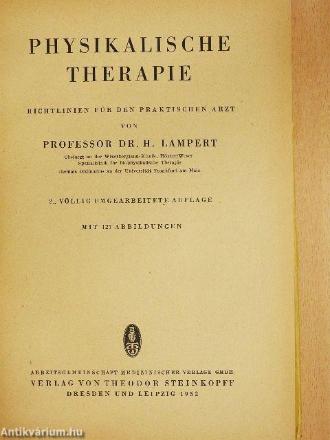 Physikalische Therapie