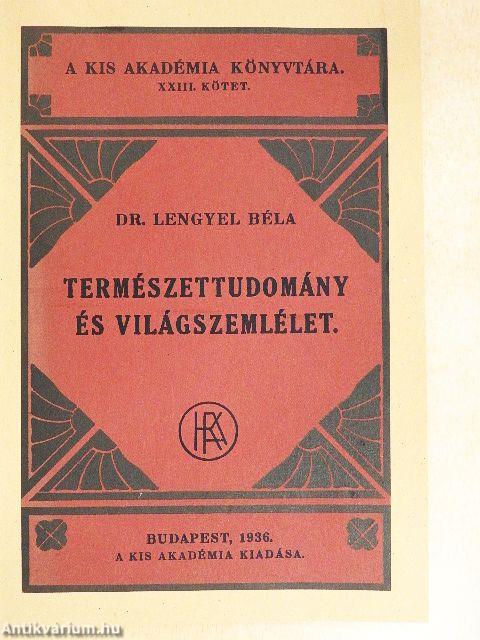 Természettudomány és világszemlélet