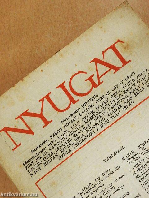 Nyugat 1926. január 16.