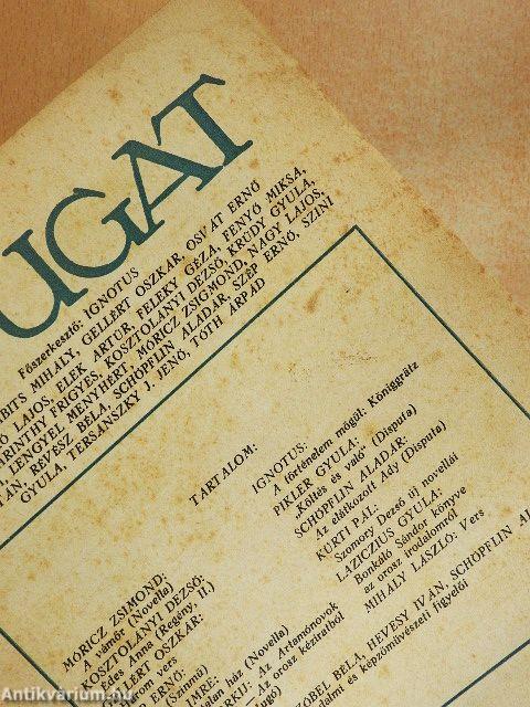 Nyugat 1926. julius 16.