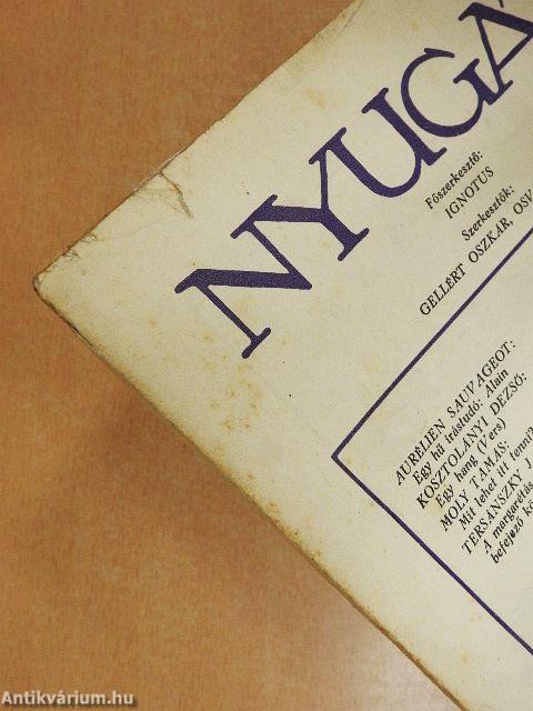 Nyugat 1929. junius 16.