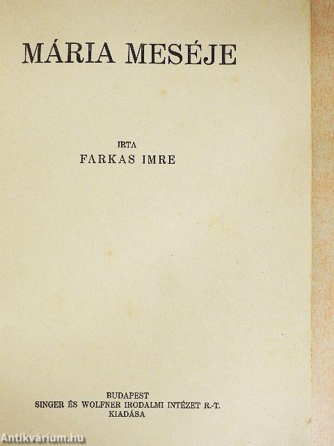 Mária meséje