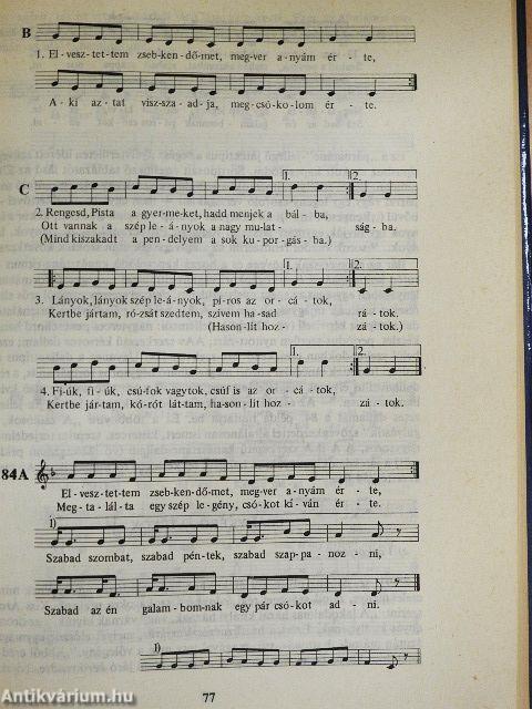 A magyar dal könyve