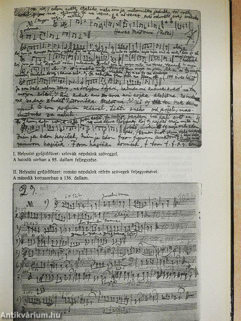 Bartók népdalfeldolgozásainak forrásjegyzéke