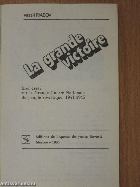 La grande victoire