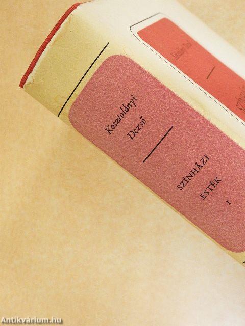 Színházi esték I-II.