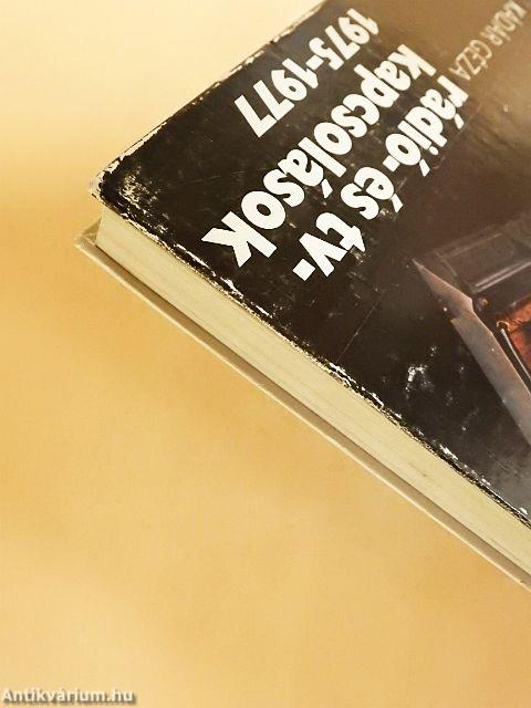 Rádió- és tv-kapcsolások 1975-1977