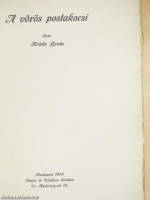 A vörös postakocsi