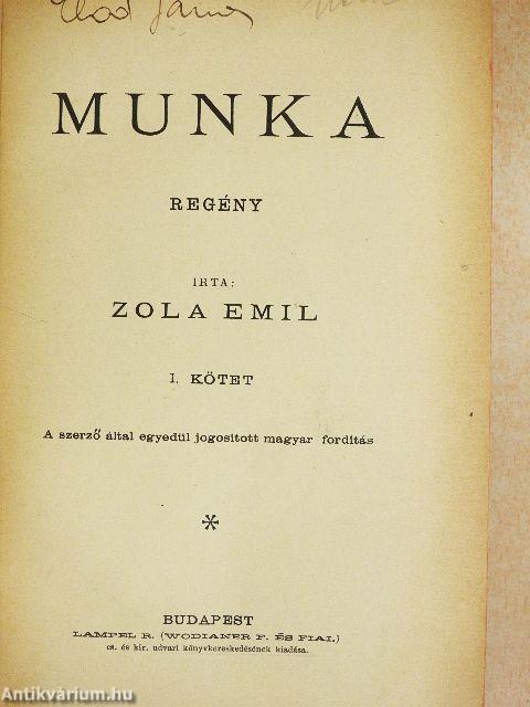 Munka I-II.