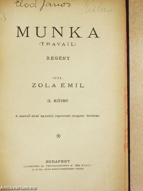 Munka I-II.
