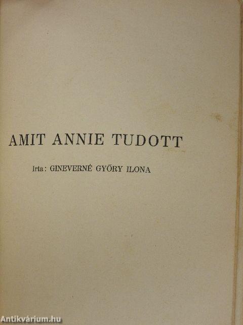 Egérke/Amit Annie tudott