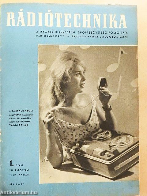 Rádiótechnika 1962. január-december