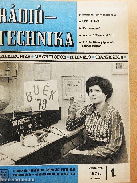 Rádiótechnika 1979. január-december
