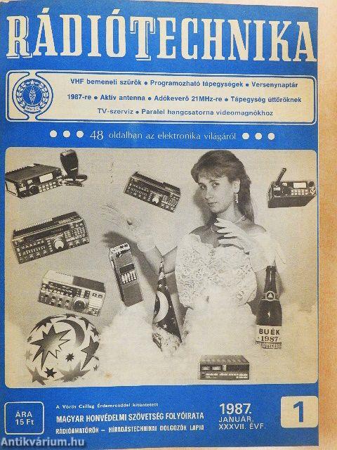 Rádiótechnika 1987. január-december