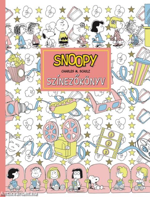 Snoopy színezőkönyv