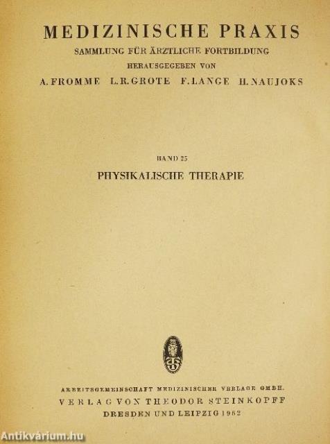 Physikalische Therapie