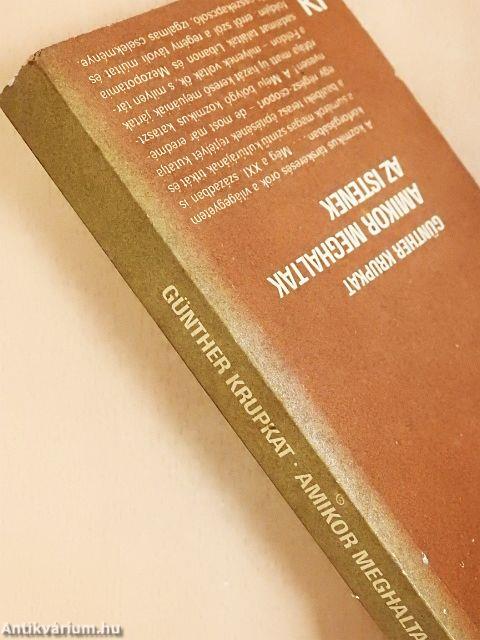 Amikor meghaltak az istenek