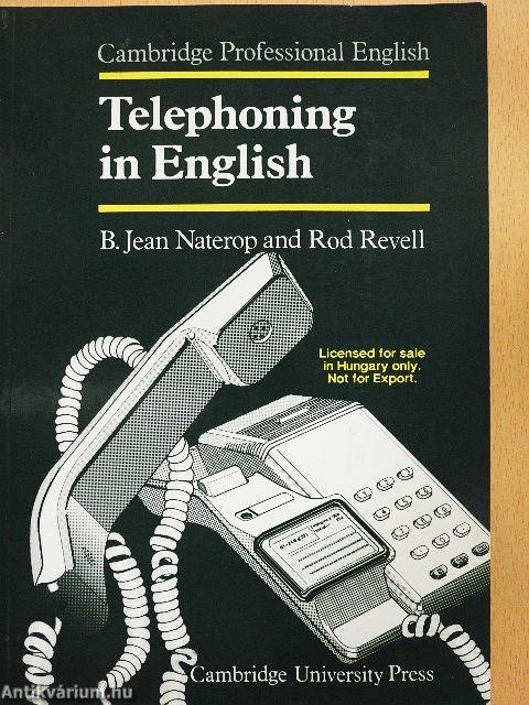 Telephoning in English - 2 db kazettával