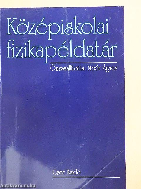 Középiskolai fizikapéldatár