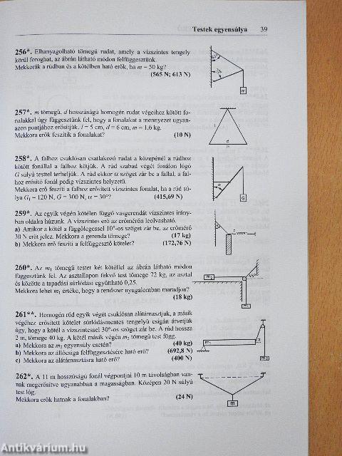 Középiskolai fizikapéldatár